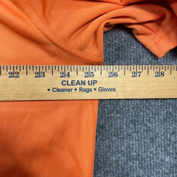 AriatTek Polo Shirt Heat Series Men's XL Orange Short Sleeve Casual Stretch - Picture 6 of 12